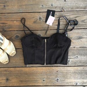Pretty little thing bustier top